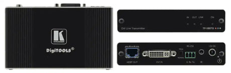 Kramer TP-580TD 4K60 4:2:0 DVI HDCP 2.2 Transmitter with RS–232 & IR over Long–Reach HDBaseT - Creation Networks