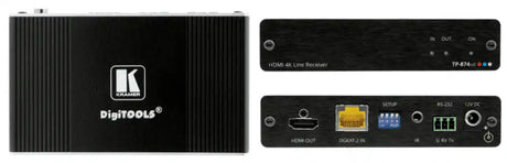 Kramer TP-874XR 4K HDR HDMI PoC Receiver with RS–232 & IR over Long–Reach DGKat 2.0 - Creation Networks
