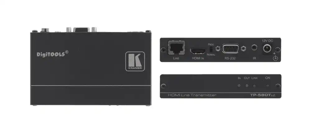 Kramer TP−580TXR Extended Range HDBaseT Twisted Pair Transmitter - Creation Networks