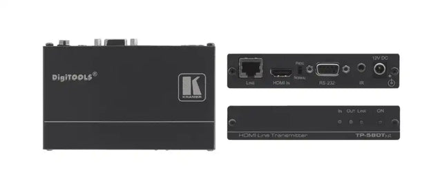 Kramer TP−580TXR Extended Range HDBaseT Twisted Pair Transmitter - Creation Networks