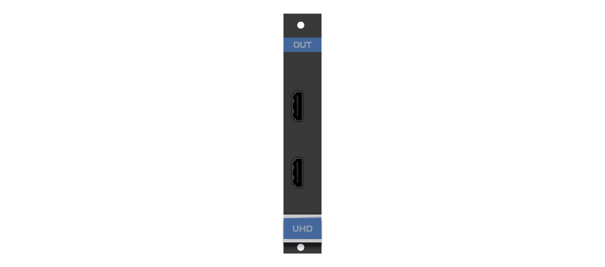 Kramer UHD-OUT2-F16/STANDALONE 2–Channel 4K60 4:2:0 HDMI Output Card - Creation Networks