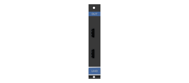 Kramer UHD-OUT2-F16/STANDALONE 2–Channel 4K60 4:2:0 HDMI Output Card - Creation Networks