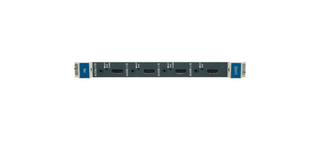Kramer UHDA-IN4-F32/STANDALONE 4–Channel 4K60 4:2:0 HDMI Input Card with Selectable Embedded, De–embedded or ARC Analog Audio - Creation Networks