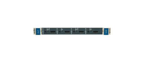 Kramer UHDA-OUT4-F32/STANDALONE 4–Channel 4K60 4:2:0 HDMI Output Card with Selectable Embedded, De–embedded or ARC Analog Audio - Creation Networks