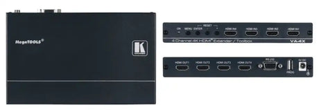 Kramer VA-4X 4–Channel 4K HDMI Extender / Toolbox - Creation Networks