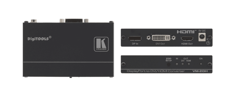 Kramer VM-2DH DisplayPort to DVI/HDMI Format Converter - Creation Networks