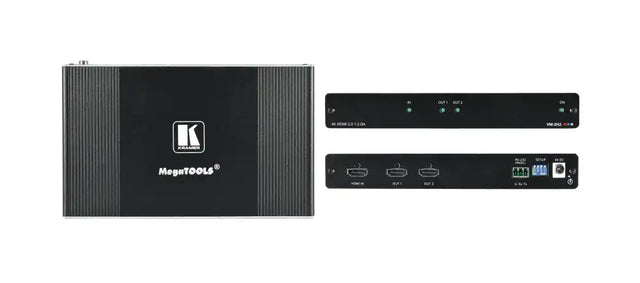 Kramer VM-2H2 4K HDMI 2.0 1:2 Distribution Amplifier - Creation Networks
