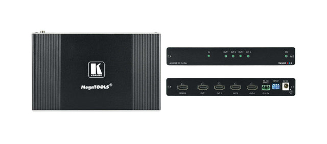 Kramer VM-4H2 1:4 4K HDR HDMI Distribution Amplifier - Creation Networks