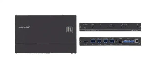 Kramer VM-4HDT 1:4 4K60 4:2:0 HDMI to Long–Reach HDBaseT Distribution Amplifier - Creation Networks