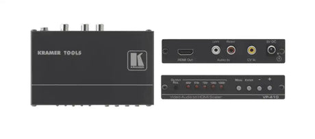 Kramer VP-410 Composite Video & Stereo Audio to HDMI Scaler - Creation Networks