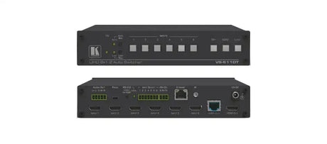 Kramer VS-611DT 6x1:2 4K60 4:2:0 HDMI Auto Switcher and PoE Provider over HDBaseT - Creation Networks