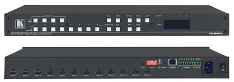 Kramer VS-84H2 8x4 4K HDR HDCP 2.2 Matrix Switcher with Digital Audio Routing - Creation Networks