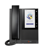 Poly CCX 505 Business Media Phone for Microsoft Teams and PoE-enabled GSA/TAA Poly Voice Poly