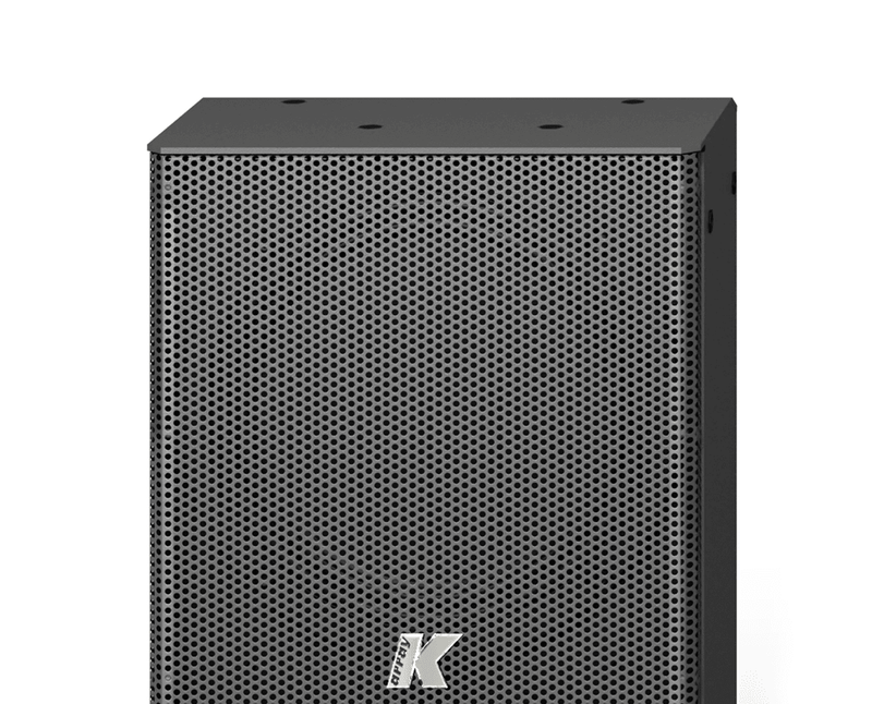 K-Array Domino KF26 6" passive, 8/32, stainless steel, full-range speaker (Black)