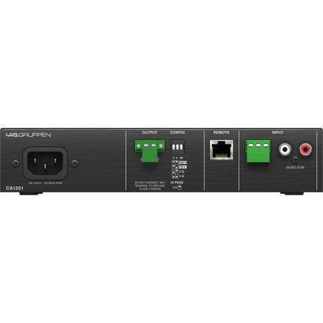 Lab Gruppen CA1201 120W Commercial Amplifier with Energy Star Certification - Creation Networks