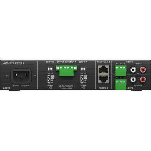 Lab Gruppen CA602 2 x 60W Commercial Amplifier with Energy Star Certification - Creation Networks