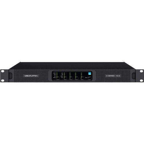 Lab Gruppen D 10:4L 1000W Amplifier with 4 Output Channels, Lake DSP & Dante Networking - D104LUS - Creation Networks
