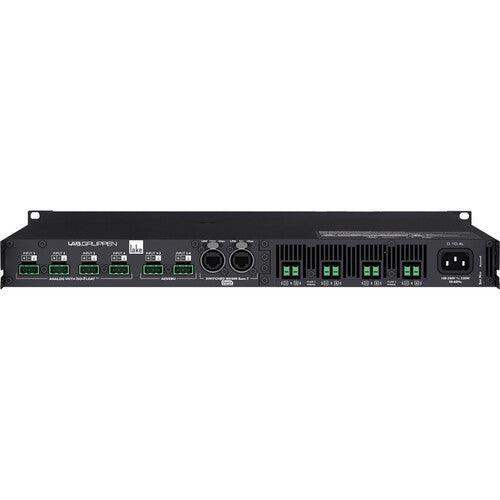 Lab Gruppen D 10:4L 1000W Amplifier with 4 Output Channels, Lake DSP & Dante Networking - D104LUS - Creation Networks