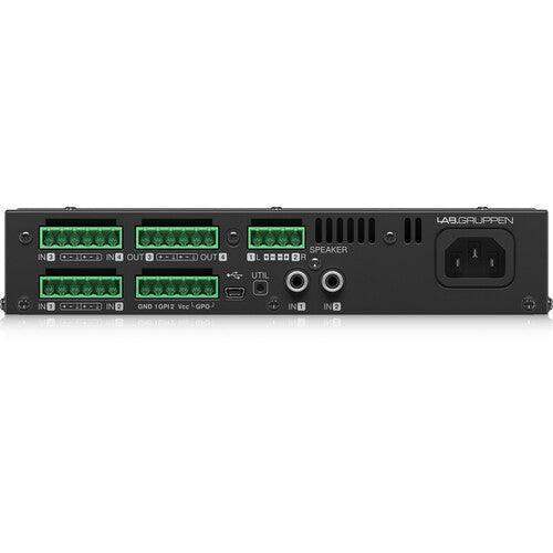 Lab Gruppen LUCIA 120/2M Compact Matrix Amplifier for Installations (2 x 60W) - LUCIA120/2M - Creation Networks