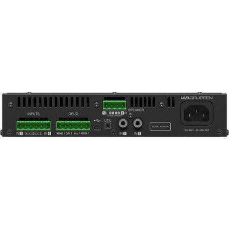 Lab Gruppen LUCIA 240/2 Compact Amplifier for Installations (2 x 120W) - LUCIA240/2 - Creation Networks