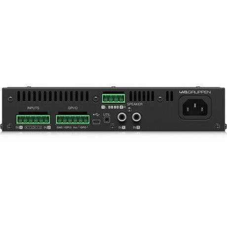 Lab Gruppen LUCIA 60/2M Compact Matrix Amplifier for Installations (2 x 30W) - LUCIA60/2M - Creation Networks