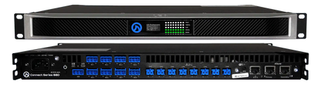 LEA Professional CS88 – 8-Channel 80W Networked Amplifier Audio Amplifiers LEA Professional