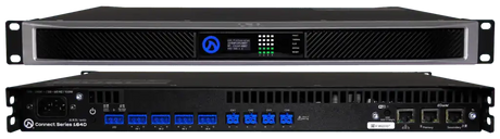 LEA Professional CS164D 4-Channel 160W Dante Power Amp w/DSP, Ethernet, IoT-Enabled - Creation Networks