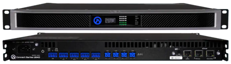 LEA Professional CS164D 4-Channel 160W Dante Power Amp w/DSP, Ethernet, IoT-Enabled - Creation Networks