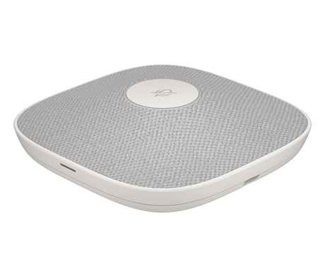 Poly HP Poly Studio A2 White Table Microphone w/ Mounting Plate I/O cables HP Poly Studio A2 White Table Microphone w/ Mounting Plate I/O cables WW Poly Video Poly