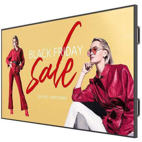 LG 110" 3840 x 2160 UHD LED Backlit LCD Large Format Monitor w/ RS232 (Black) - 110UM5K-B - Creation Networks