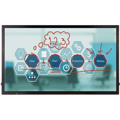 LG 55" 3840 x 2160 UHD LED Backlit LCD Large Format Touch Monitor - 55TC3CG-H - Creation Networks