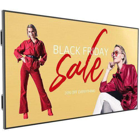 LG 98" 3840 x 2160 UHD LED Backlit LCD Large Format Monitor w/ RS232 (Black) - 98UM5K-B - Creation Networks