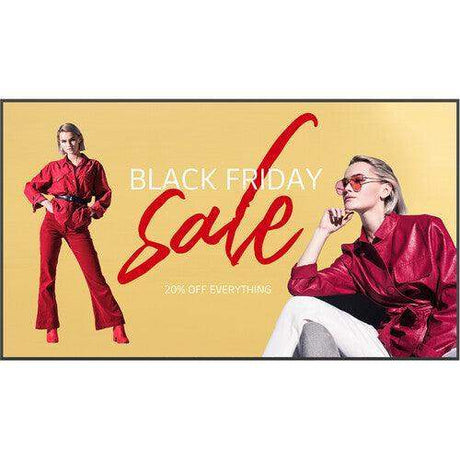 LG 98" 3840 x 2160 UHD LED Backlit LCD Large Format Monitor w/ RS232 (Black) - 98UM5K-B - Creation Networks