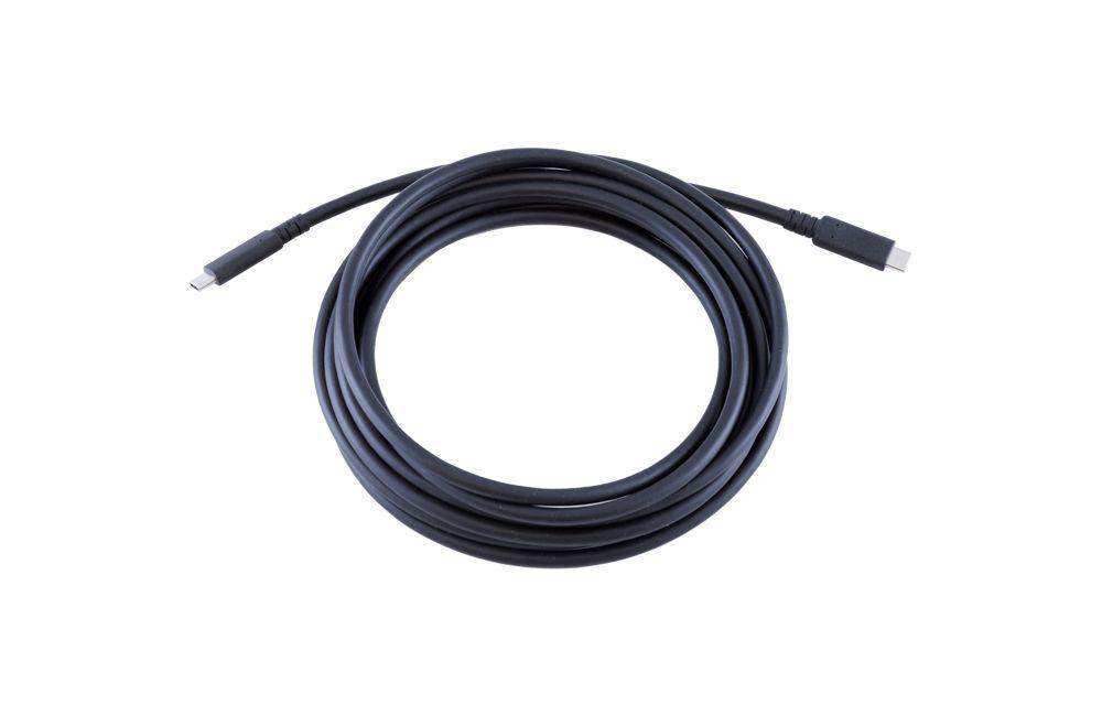 Lightware CAB-USBC-T500B 5m USB Full-Featured Type-C cable for USB 3.1 Gen1 & 4K60 Video Microcoax technology - 13740024 - Creation Networks