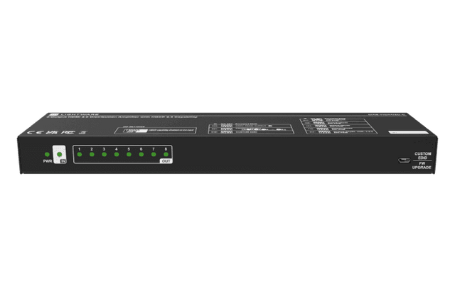 Lightware DA8-HDMI20-C 8-output HDMI 2.0 Distribution Amplifier with EDID Management and HDCP 2.3 Support - 91320012 - Creation Networks