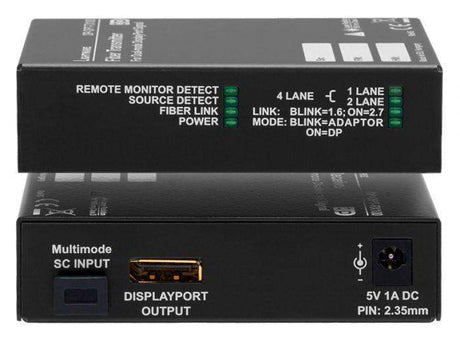 Lightware DP-OPT-RX100 Fiber Optical DisplayPort Extender - 91510017 - Creation Networks