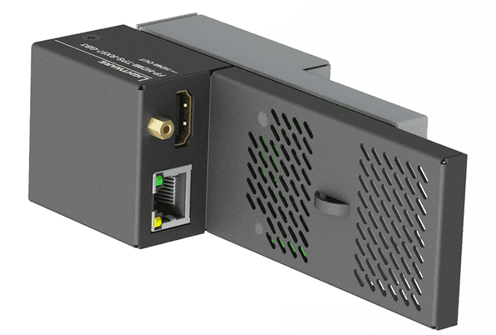 Lightware FP-HDMI-TPS-RX97-GB3 Floorbox (FP) TPS Extender for Single CATx Cable with PoE - 91540031 - Creation Networks