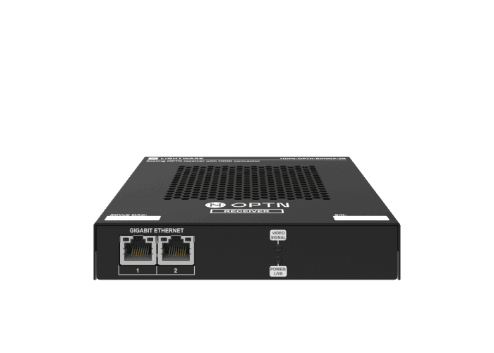 Lightware HDMI-OPTN-RX100A-SR SDVoE-based Point-to-multipoint HDMI 2.0 over Fiber Optical Link Scaling Receiver - 91536001 - Creation Networks