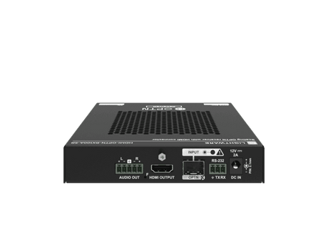 Lightware HDMI-OPTN-RX100A-SR SDVoE-based Point-to-multipoint HDMI 2.0 over Fiber Optical Link Scaling Receiver - 91536001 - Creation Networks