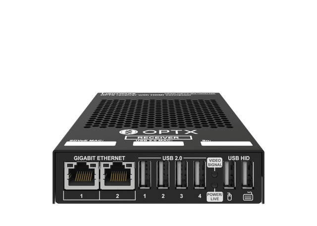 Lightware HDMI-OPTX-RX100AU2K SDVoE compatible HDMI 2.0 over fiber optical link receiver - 91535004 - Creation Networks