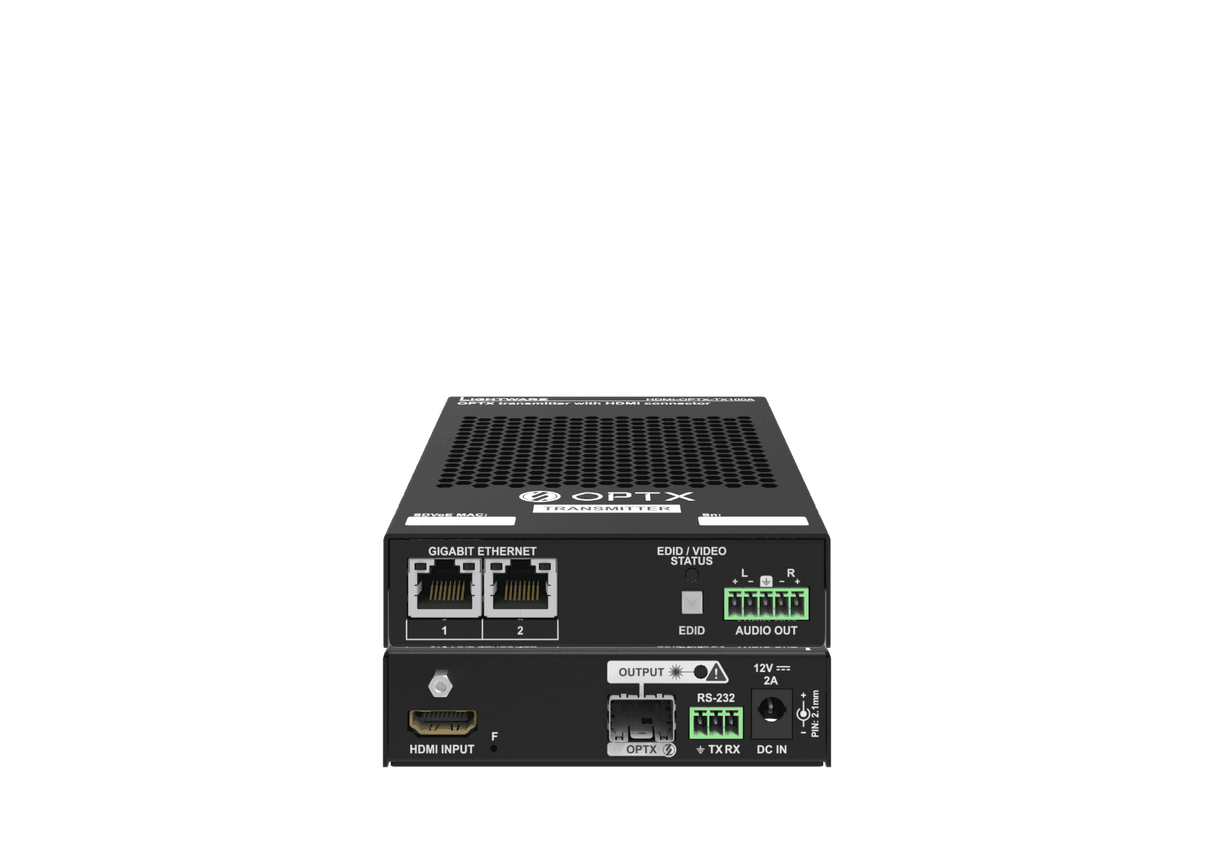 Lightware HDMI-OPTX-TX100A SDVoE compatible HDMI 2.0 over fiber optical link transmitter - 91535001 - Creation Networks