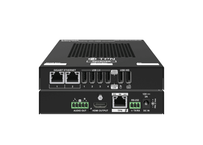 Lightware HDMI-TPN-RX107AU2K-SR SDVoE compatible HDMI 2.0 scaling receiver - 91710007 - Creation Networks