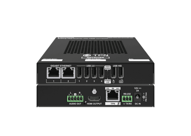 Lightware HDMI-TPN-RX107AU2K-SR SDVoE compatible HDMI 2.0 scaling receiver - 91710007 - Creation Networks