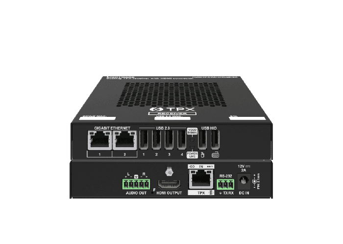 Lightware HDMI-TPX-RX107AU2K-SR SDVoE compatible HDMI 2.0 scaling receiver - 91580015 - Creation Networks