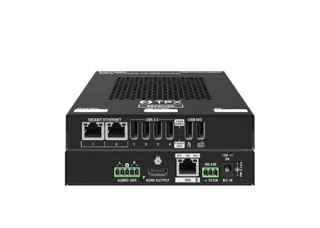 Lightware HDMI-TPX-RX107AU2K-SR SDVoE compatible HDMI 2.0 scaling receiver - 91580015 - Creation Networks