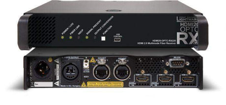 Lightware HDMI20-OPTC-RX220-PCN HDMI 2.0 Full 4K Fiber Optical Extender with Gigabit Ethernet - 91550004 - Creation Networks