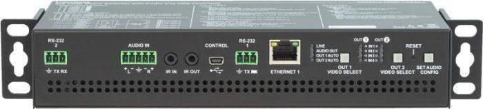 Lightware MMX4x2-HDMI-USB20-L 4x2 Matrix Switcher for HDMI video and USB 2.0 peripherals - 91310076 - Creation Networks