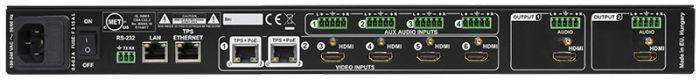 Lightware MMX6x2-HT200 Multiport HDMI and TPS Matrix Switcher - 91310030 - Creation Networks