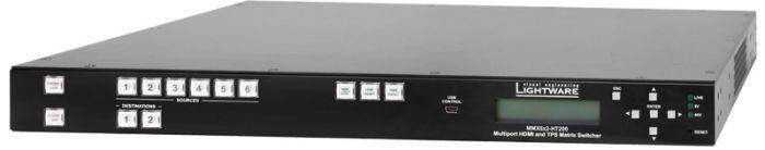 Lightware MMX6x2-HT210 Multiport HDMI and TPS Matrix Switcher - 91310031 - Creation Networks