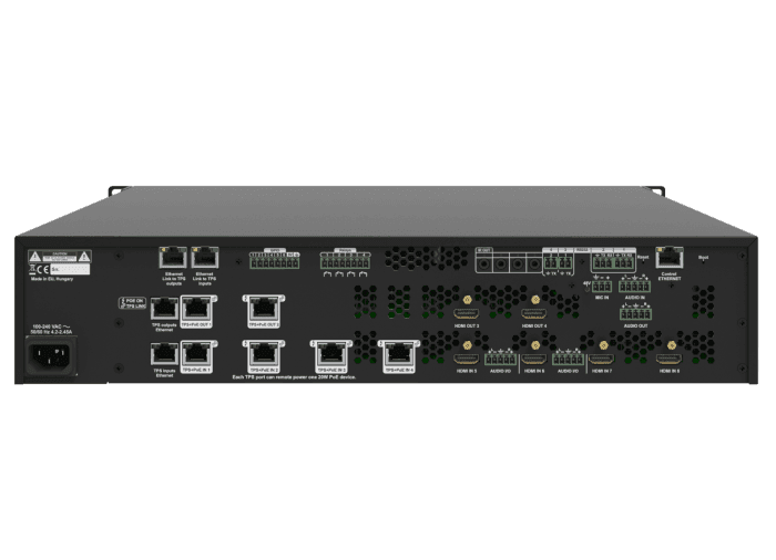 Lightware MMX8x4-HT420M HDMI and TPS Matrix Switcher with Special Audio Inputs and Multiport Control Options - 91310042 - Creation Networks